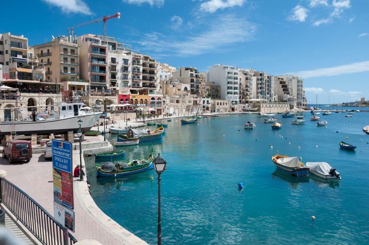 Modern 2 Bedroom Apartment In St Julians Saint Julian's Bagian luar foto