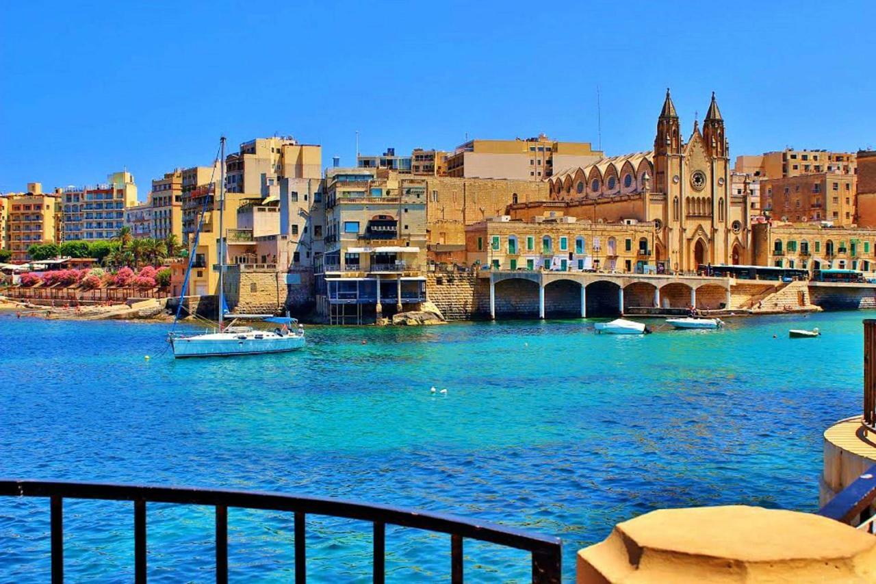 Modern 2 Bedroom Apartment In St Julians Saint Julian's Bagian luar foto